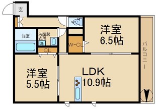 シャーメゾン　ラ　フォレェの物件間取画像